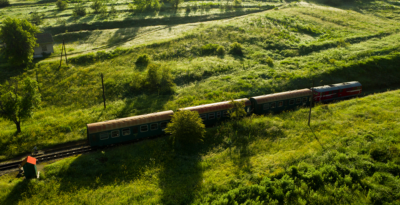 Prinisko Train Drone Shot
